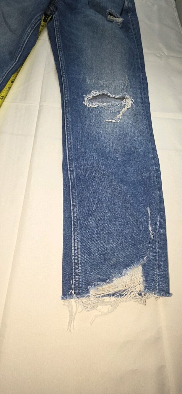Zara Women's Blue Jeans Size 36 Sku 169 - Picture 3 of 8
